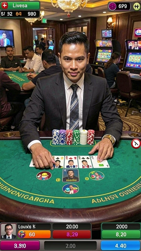 33l - Leaderboard yang menunjukkan peringkat pemain secara real-time.