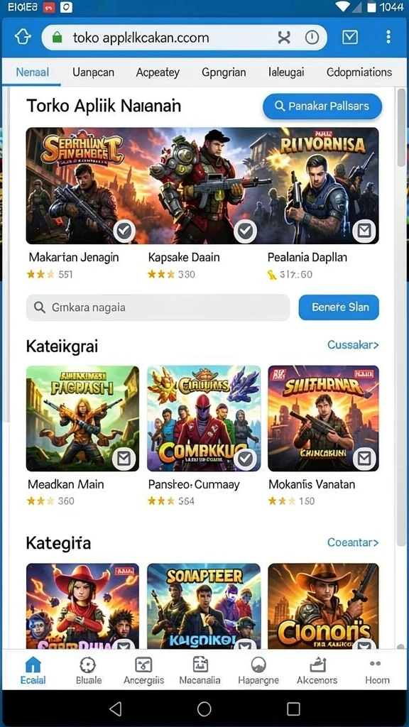 los303 - Tampilan awal aplikasi yang menarik dan informatif.