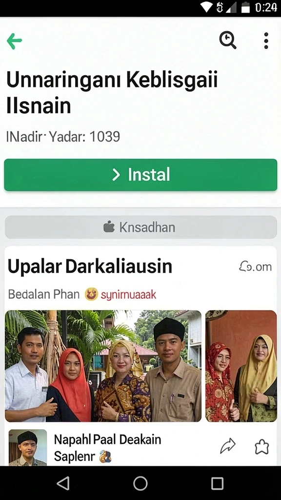 sp666 - Tampilan menu yang intuitif dan mudah dinavigasi.
